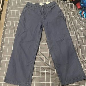 Universal Threads Vintage wide leg cargos. Color:periwinkle Size 8